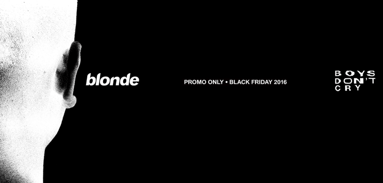 frank ocean just dropped lots of 'blonde' merch