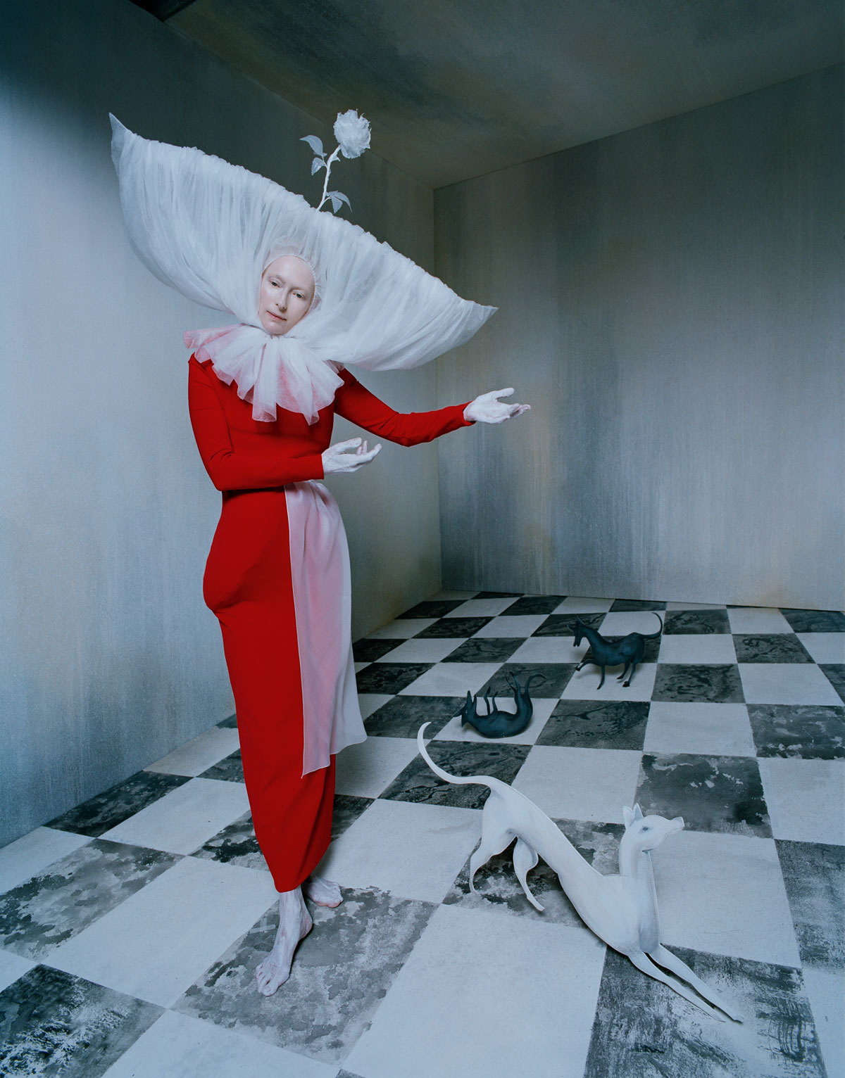 tim walker captures the surreal majesty of tilda swinton