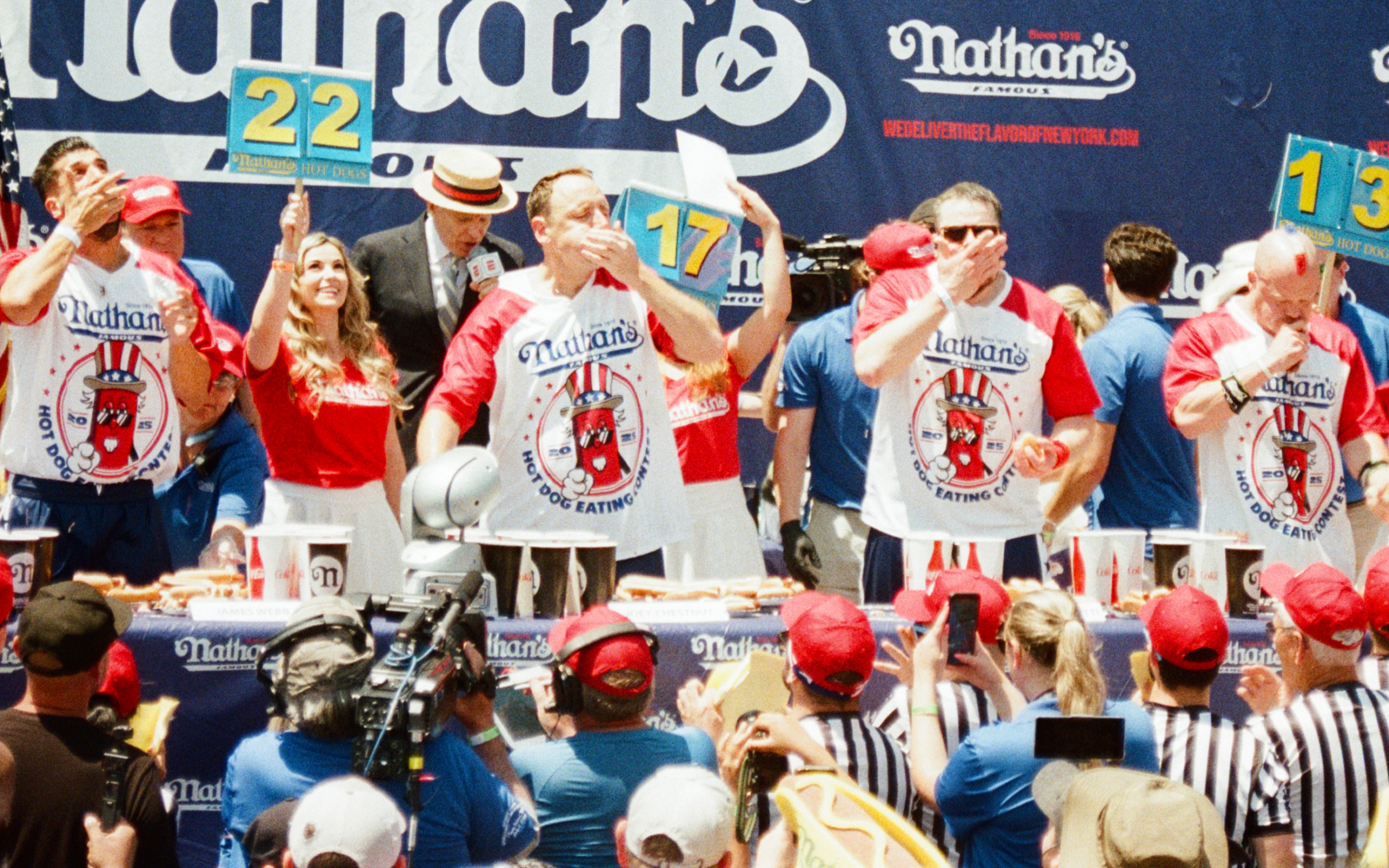 How Many Hot Dogs Can You Scoff in 10 Minutes?