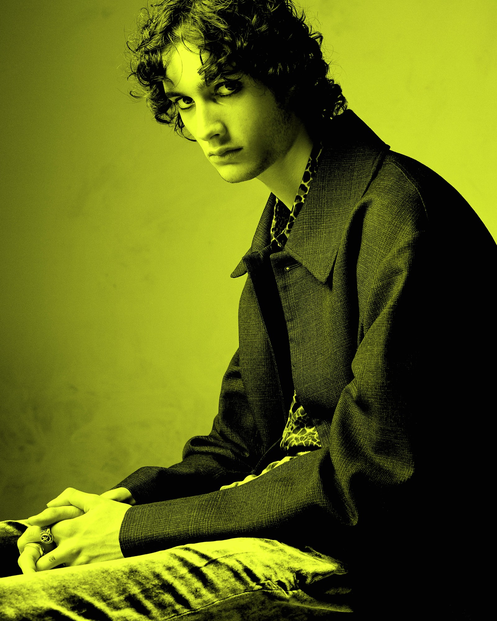 sombr i-D cover shoot