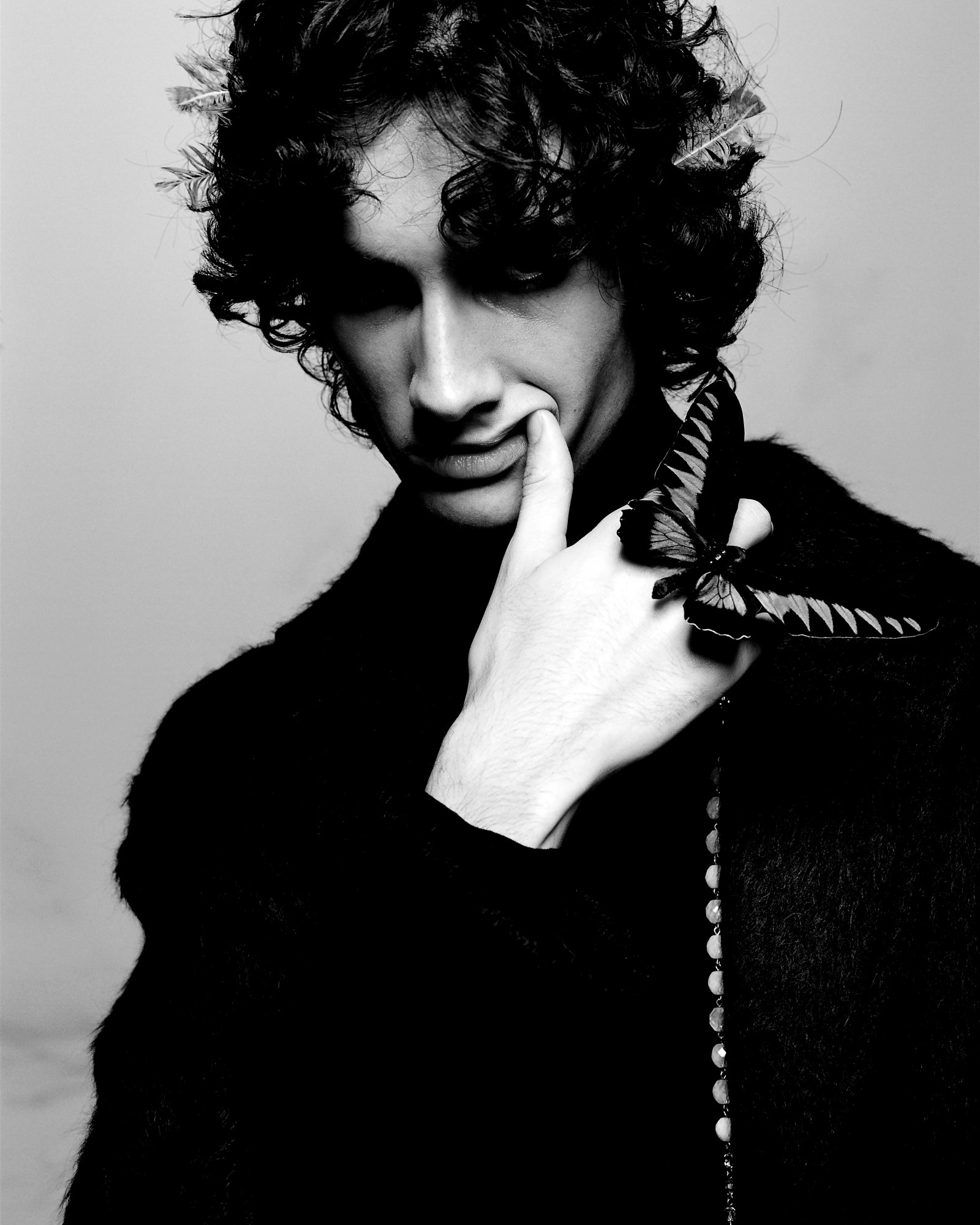 sombr i-D cover shoot