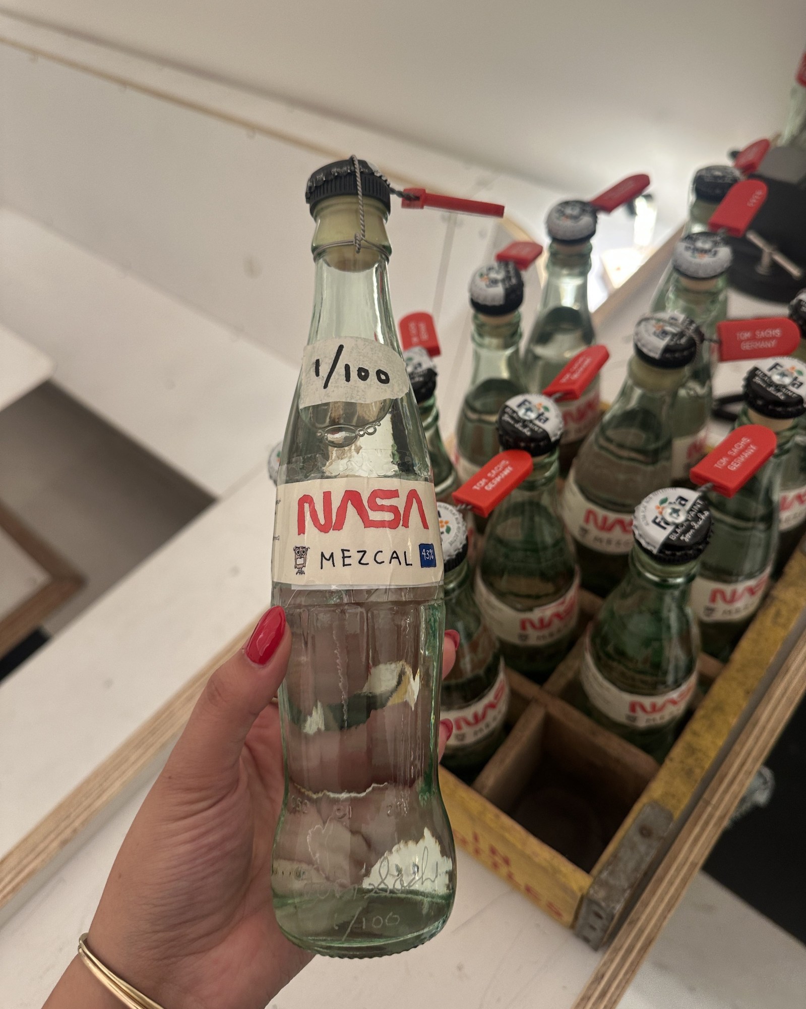 mezcal nasa coke bottle