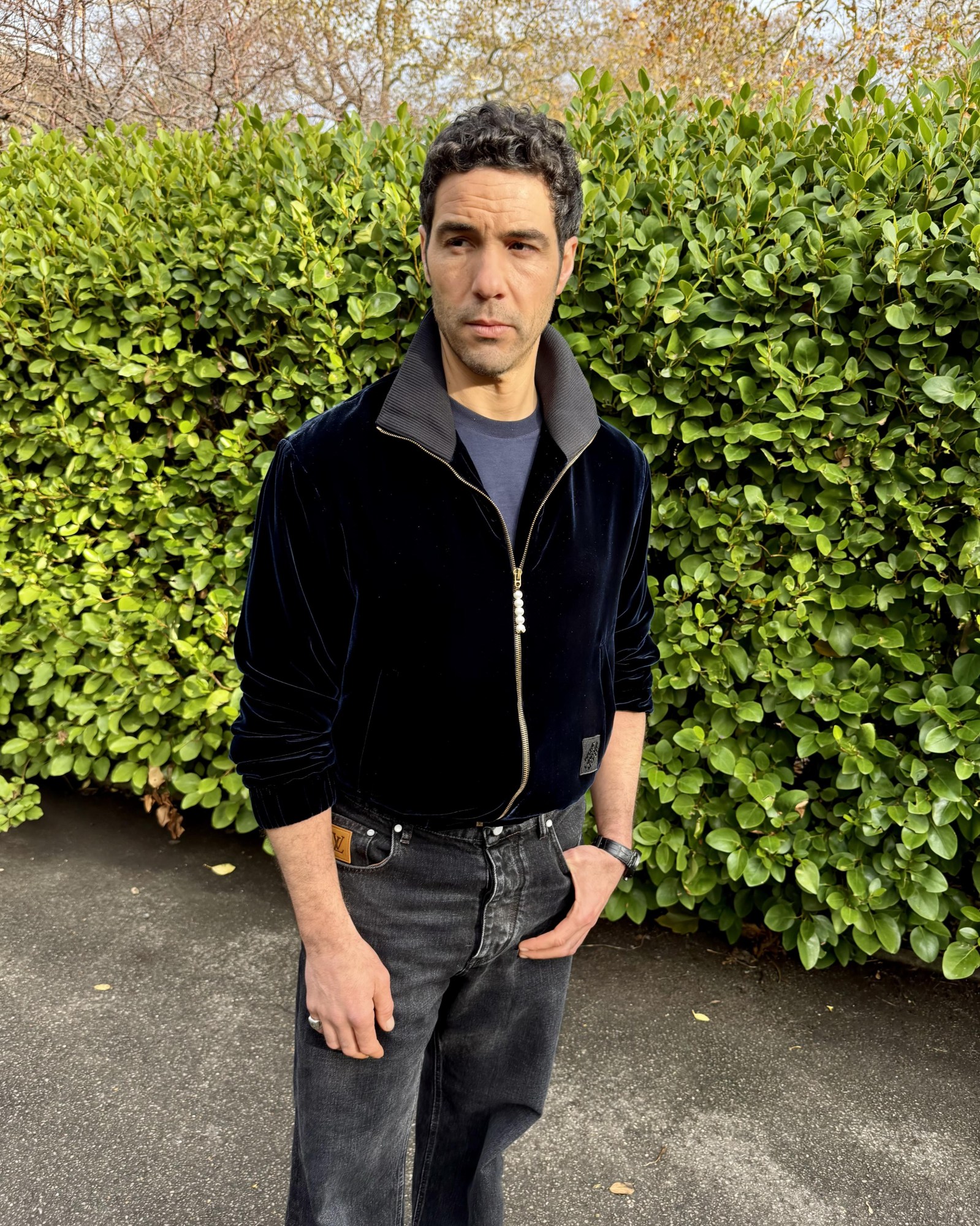 Tahar rahim photograph during alpha press 2025 in london