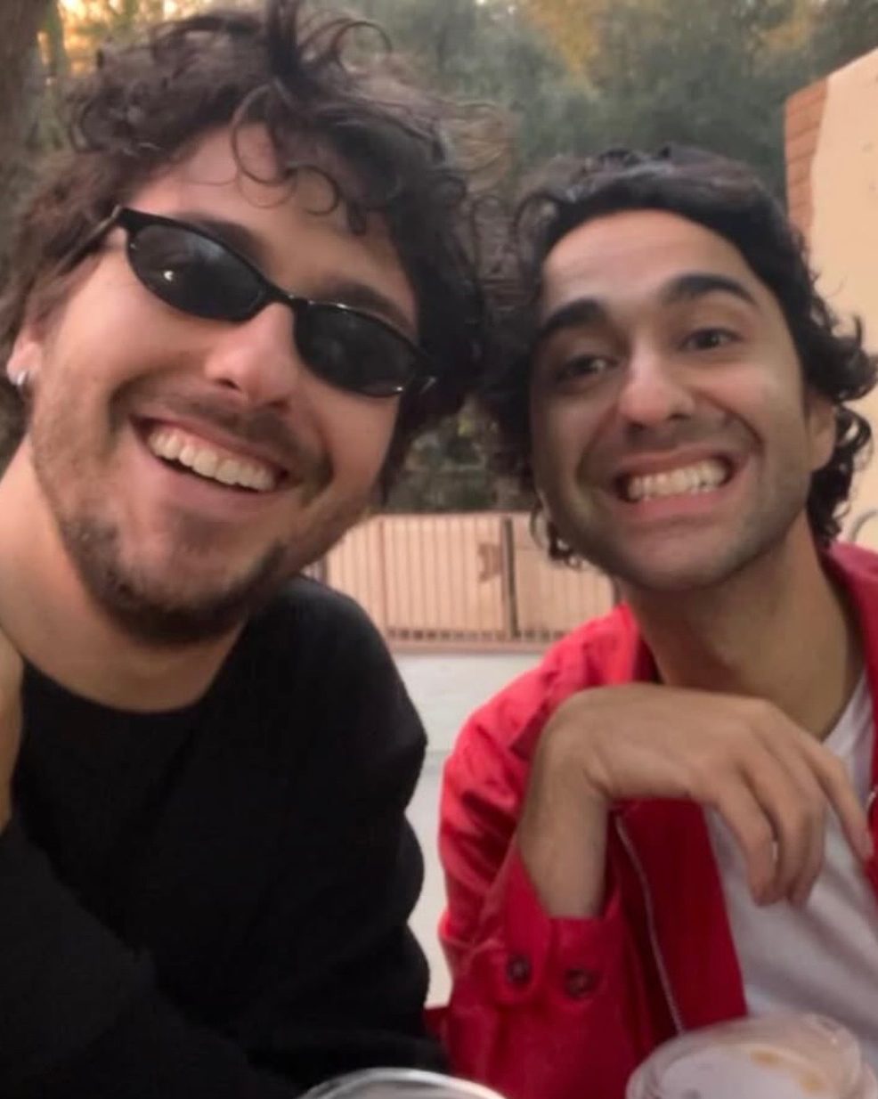 nat and alex wolff selfie