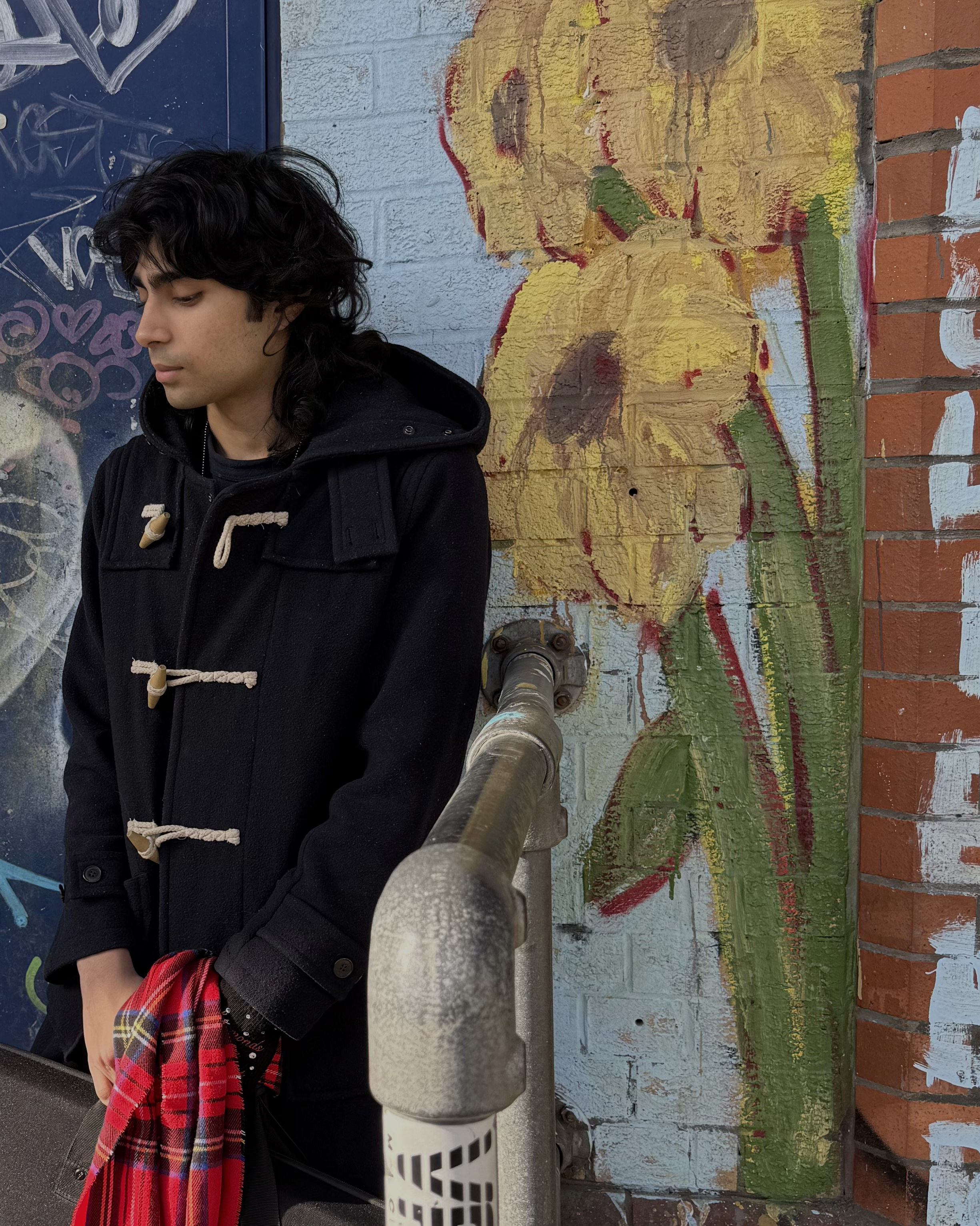 the sound chalk makes portrait