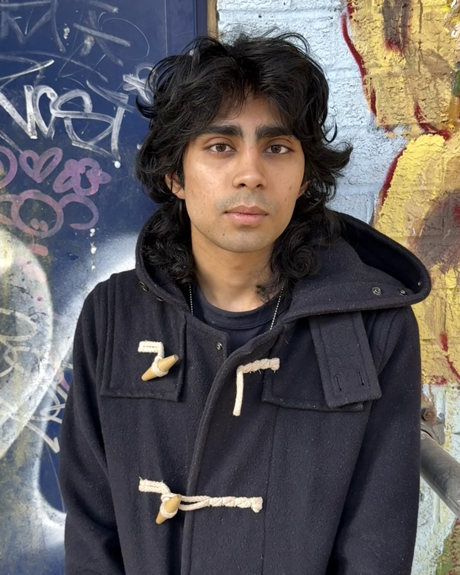 the sound chalk makes portrait