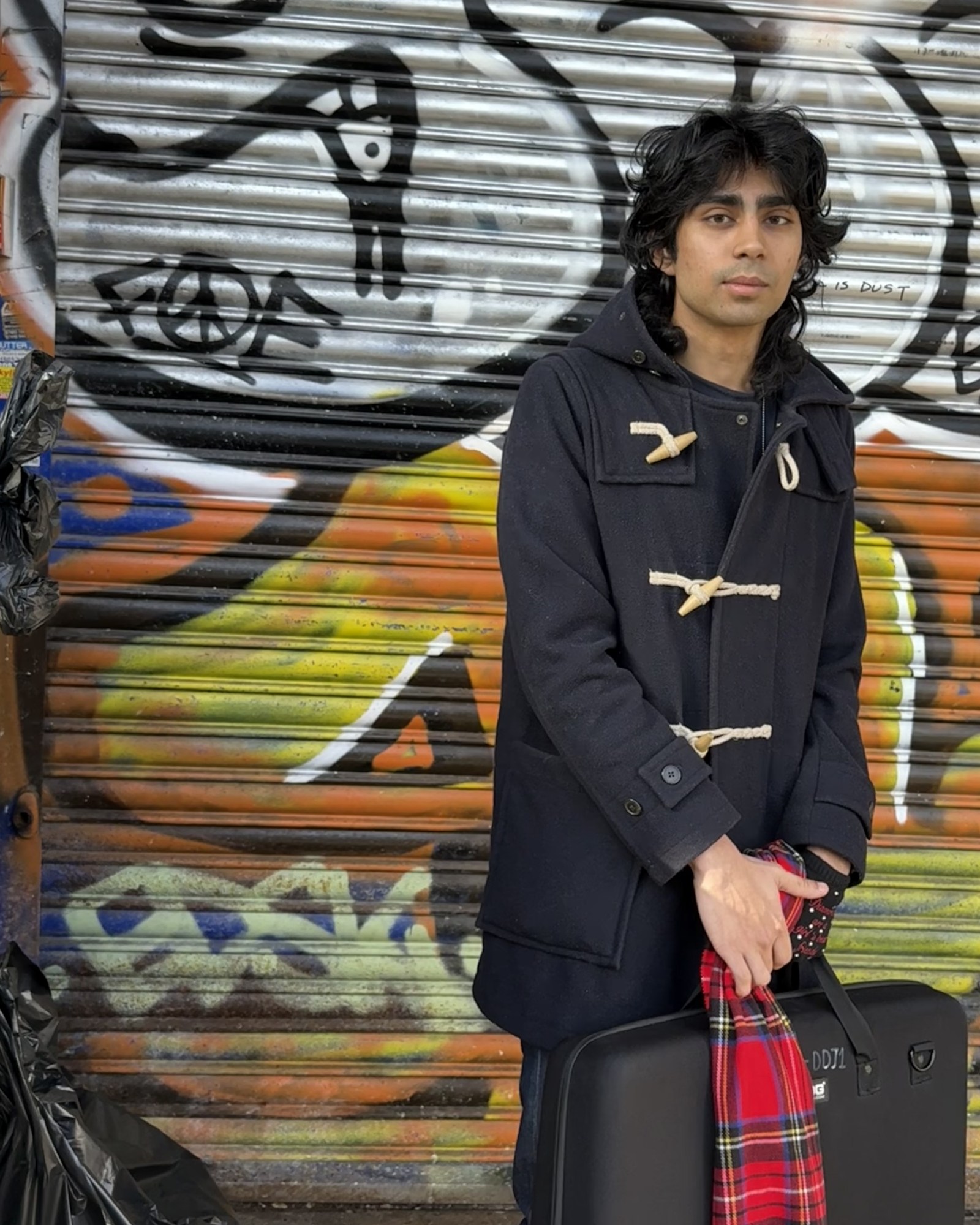 the sound chalk makes portrait