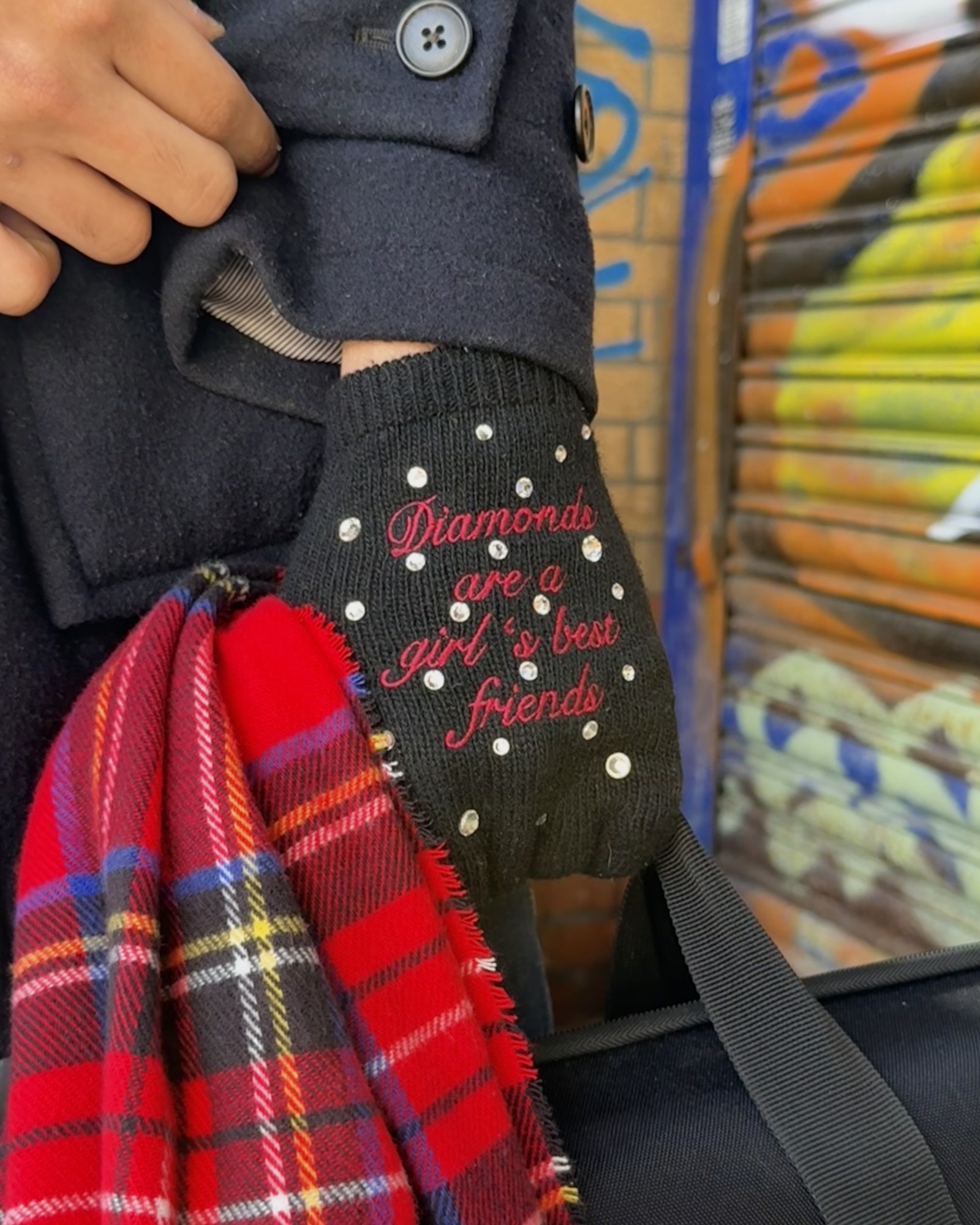 the sound chalk makes glove